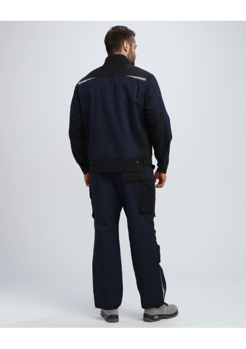 Куртка Милан (тк.Смесовая,270), т.синий/черный Куртка Милан (тк.Смесовая,270), т.синий/черный