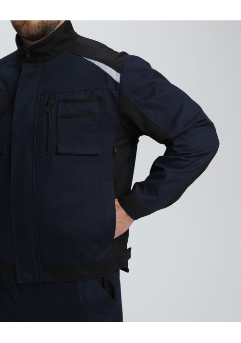 Куртка Милан (тк.Смесовая,270), т.синий/черный Куртка Милан (тк.Смесовая,270), т.синий/черный