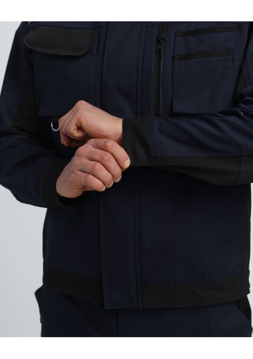 Куртка Милан (тк.Смесовая,270), т.синий/черный Куртка Милан (тк.Смесовая,270), т.синий/черный