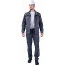 Куртка ПЕРФЕКТ летняя, серый/черный