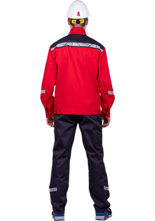 Куртка летняя СТРОНГ, красный/т.серый Куртка летняя СТРОНГ, красный/т.серый