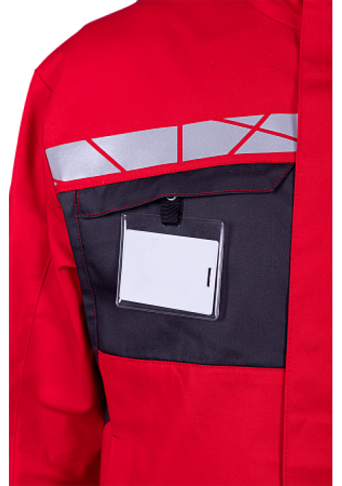 Куртка летняя СТРОНГ, красный/т.серый Куртка летняя СТРОНГ, красный/т.серый