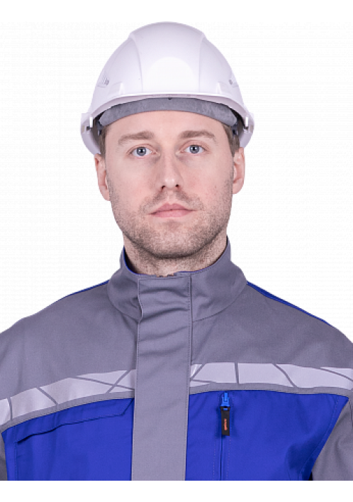 Куртка летняя СТРОНГ, серый/василек Куртка летняя СТРОНГ, серый/василек