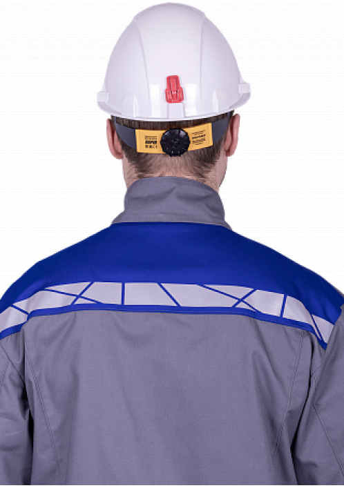 Куртка летняя СТРОНГ, серый/василек Куртка летняя СТРОНГ, серый/василек