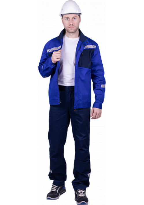 Куртка летняя СТРОНГ, василек/т.синий Куртка летняя СТРОНГ, василек/т.синий