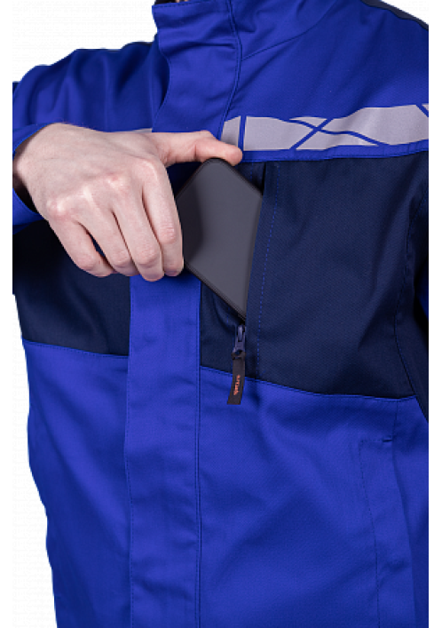 Куртка летняя СТРОНГ, василек/т.синий Куртка летняя СТРОНГ, василек/т.синий