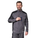Куртка "Сюрвейер" (тк. 60% ХБ, 40% ПЭ), т.серый/чёрный