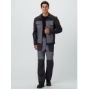 Куртка-трансформер Лидер, т.серый/св.серый Куртка-трансформер Лидер, т.серый/св.серый