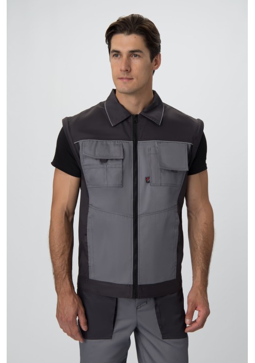 Куртка-трансформер Лидер, т.серый/св.серый Куртка-трансформер Лидер, т.серый/св.серый