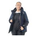 Зимняя женская куртка Brodeks KW208, синий Зимняя женская куртка Brodeks KW208, синий