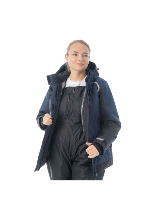 Зимняя женская куртка Brodeks KW208, синий Зимняя женская куртка Brodeks KW208, синий