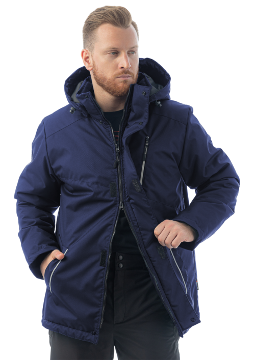 Зимняя куртка Brodeks KW210, т.синий Зимняя куртка Brodeks KW210, т.синий