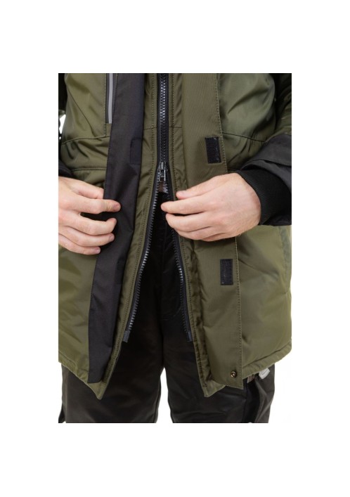 Зимняя куртка-парка Brodeks KW215, хаки Зимняя куртка-парка Brodeks KW215, хаки