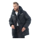 Зимняя куртка-парка Brodeks KW215, черный  Зимняя куртка-парка Brodeks KW215, черный