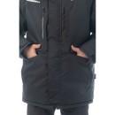 Зимняя куртка-парка Brodeks KW215, черный  Зимняя куртка-парка Brodeks KW215, черный