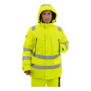 Зимняя сигнальная куртка-парка Brodeks KW220, желтый Зимняя сигнальная куртка-парка Brodeks KW220, желтый