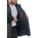 Зимняя куртка Brodeks KW231, серый/черный Зимняя куртка Brodeks KW231, серый/черный