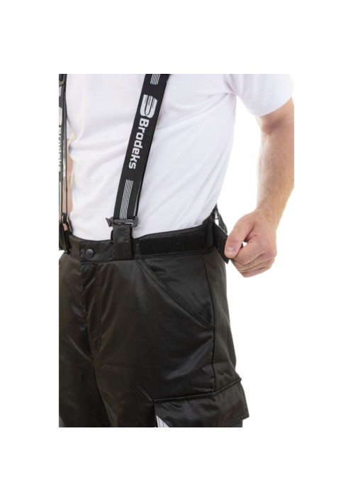 Зимние брюки Brodeks KW304, черный Зимние брюки Brodeks KW304, черный