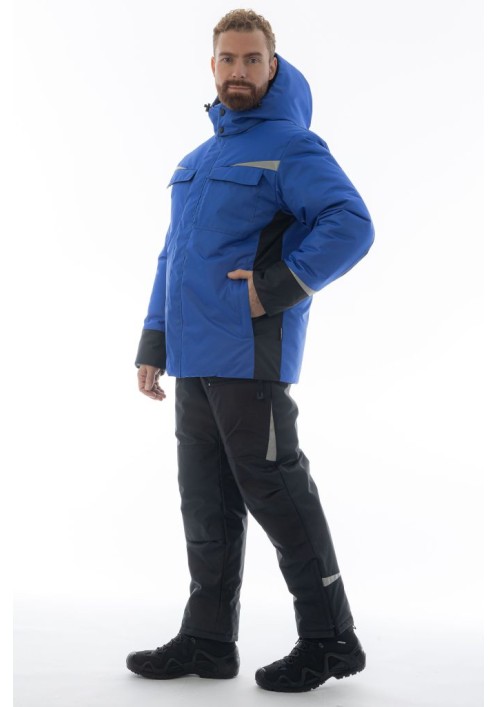 Зимний костюм Brodeks KW603, синий/черный Зимний костюм Brodeks KW603, синий/черный
