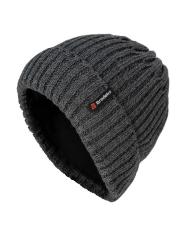 Шапка Brodeks Regular Fleece Lining, т.серый