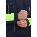 Костюм мужской "Оптимальный" летний с брюками т.синий/лимонный Костюм мужской "Оптимальный" летний с брюками т.синий/лимонный