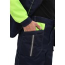 Костюм мужской "Оптимальный" летний с брюками т.синий/лимонный Костюм мужской "Оптимальный" летний с брюками т.синий/лимонный