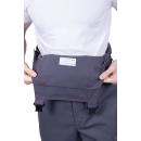 Полукомбинезон ХАЙ-ТЕК SAFETY летний, серый/красный