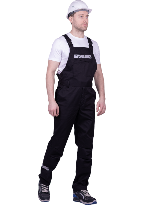 Полукомбинезон СТРОНГ летний, черный Полукомбинезон СТРОНГ летний, черный