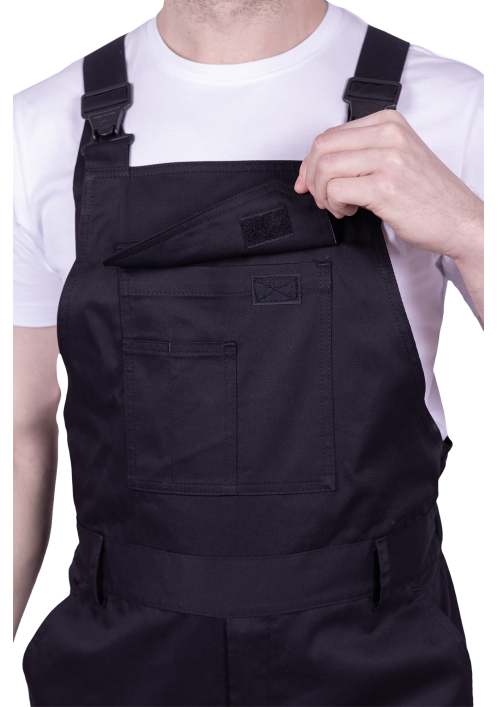 Полукомбинезон СТРОНГ летний, черный Полукомбинезон СТРОНГ летний, черный