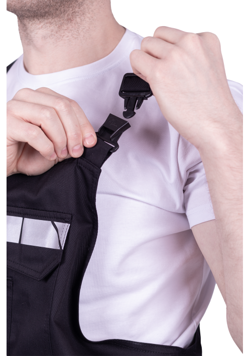 Полукомбинезон СТРОНГ летний, черный Полукомбинезон СТРОНГ летний, черный