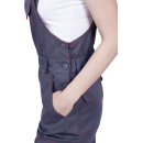 Полукомбинезон женский ХАЙ-ТЕК SAFETY летний, серый/красный Полукомбинезон женский ХАЙ-ТЕК SAFETY летний, серый/красный