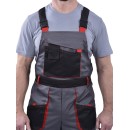 Полукомбинезон Хамертон, т.серый/черный