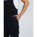 Полукомбинезон Милан(тк.Смесовая,270), т.синий/черный  Полукомбинезон Милан(тк.Смесовая,270), т.синий/черный