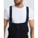 Полукомбинезон Милан(тк.Смесовая,270), т.синий/черный  Полукомбинезон Милан(тк.Смесовая,270), т.синий/черный