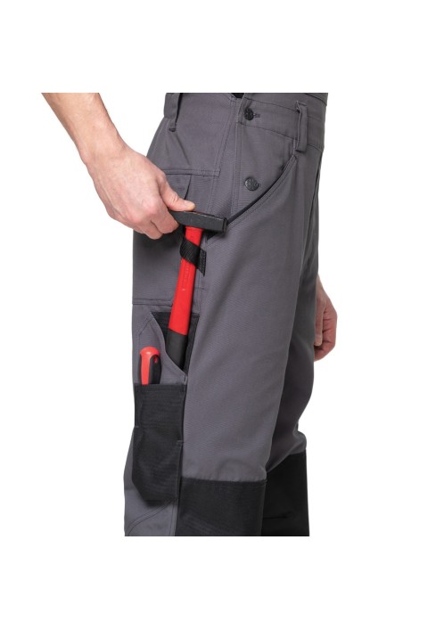 Полукомбинезон "Сюрвейер" (тк. 60% ХБ, 40% ПЭ), т.серый/чёрный Полукомбинезон "Сюрвейер" (тк. 60% ХБ, 40% ПЭ), т.серый/чёрный