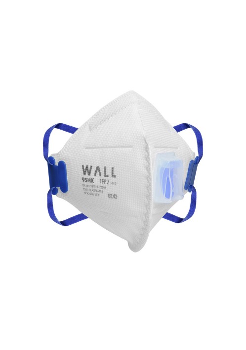 Респиратор WALL 95HK FFP2 NR D с клапаном выдоха Респиратор WALL 95HK FFP2 NR D с клапаном выдоха