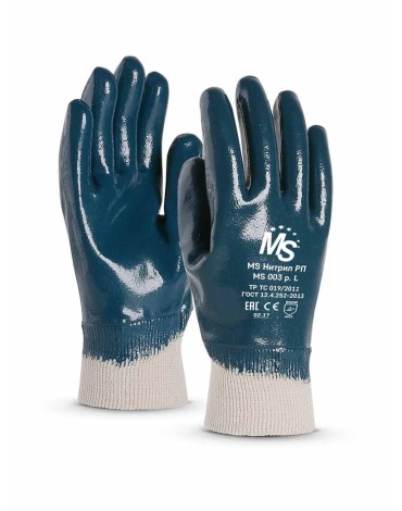 Перчатки MS НИТРИЛ РП MC 003