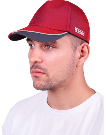 Бейсболка IFORM, красный