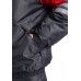 Костюм зимний СТИМ куртка/полукомб. цвет: т.серый/красный