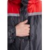Костюм зимний СТИМ куртка/полукомб. цвет: т.серый/красный