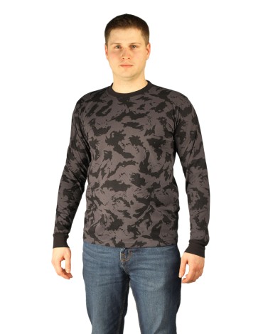 Футболка кмф с длинными рукавами "Графит"