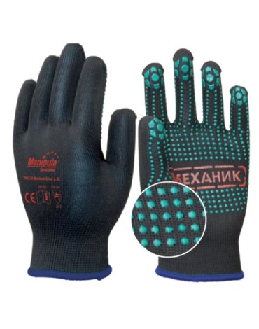Перчатки Механик Блэк TNG-30/MG-114