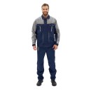 Костюм мужской "Оптимальный" летний с брюками т.синий/серый Костюм мужской "Оптимальный" летний с брюками т.синий/серый