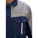 Костюм мужской "Оптимальный" летний с брюками т.синий/серый Костюм мужской "Оптимальный" летний с брюками т.синий/серый