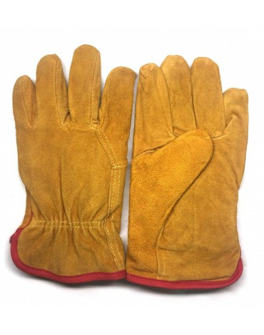 Перчатки цельноспилковые утепленные (искусственный мех) (тип ДРАЙВЕР)