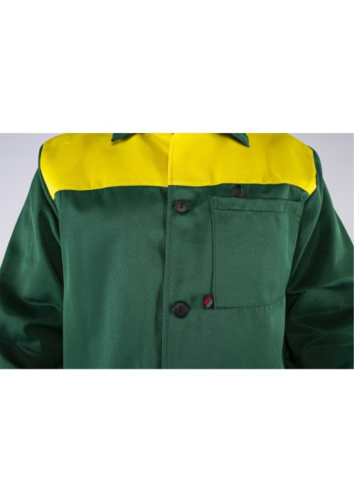 Костюм Стандарт (тк.Смесовая,210) брюки, зеленый/желтый Костюм Стандарт (тк.Смесовая,210) брюки, зеленый/желтый