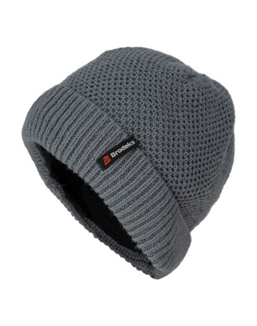 Шапка Brodeks Regular Fleece Warming, серый