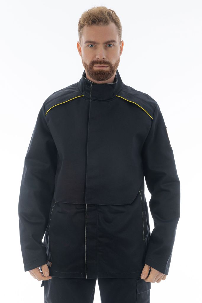 Куртка сварщика 2 класса Brodeks FS 28-02, черный